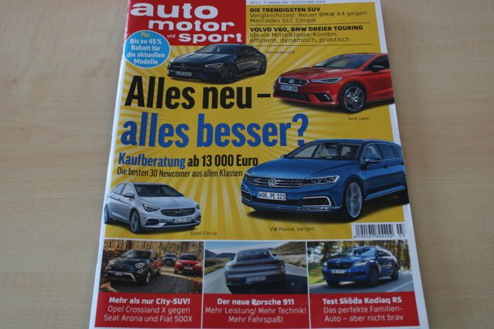 Deckblatt Auto Motor und Sport (03/2019)